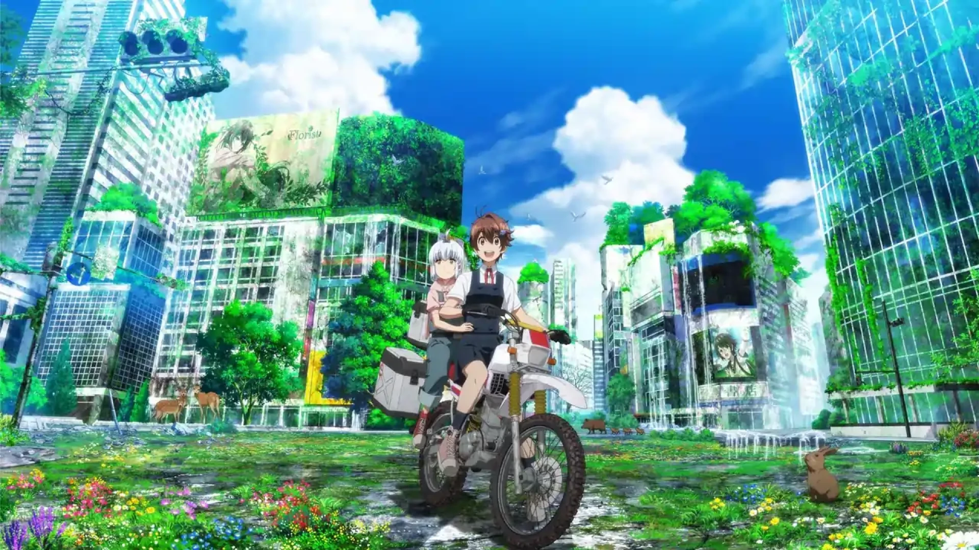 دانلود انیمه Touring After the Apocalypse