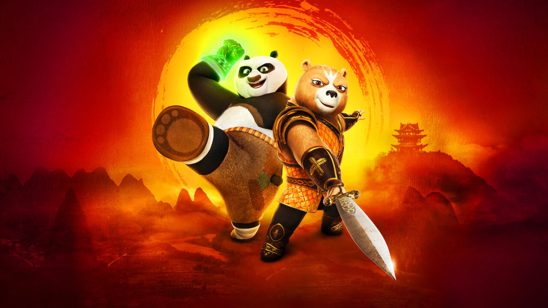 دانلود انیمیشن سریالی Kung Fu Panda: The Dragon Knight