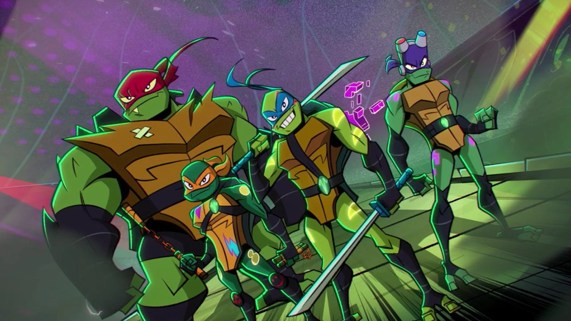 دانلود انیمیشن Rise of the Teenage Mutant Ninja Turtles: The Movie 2022