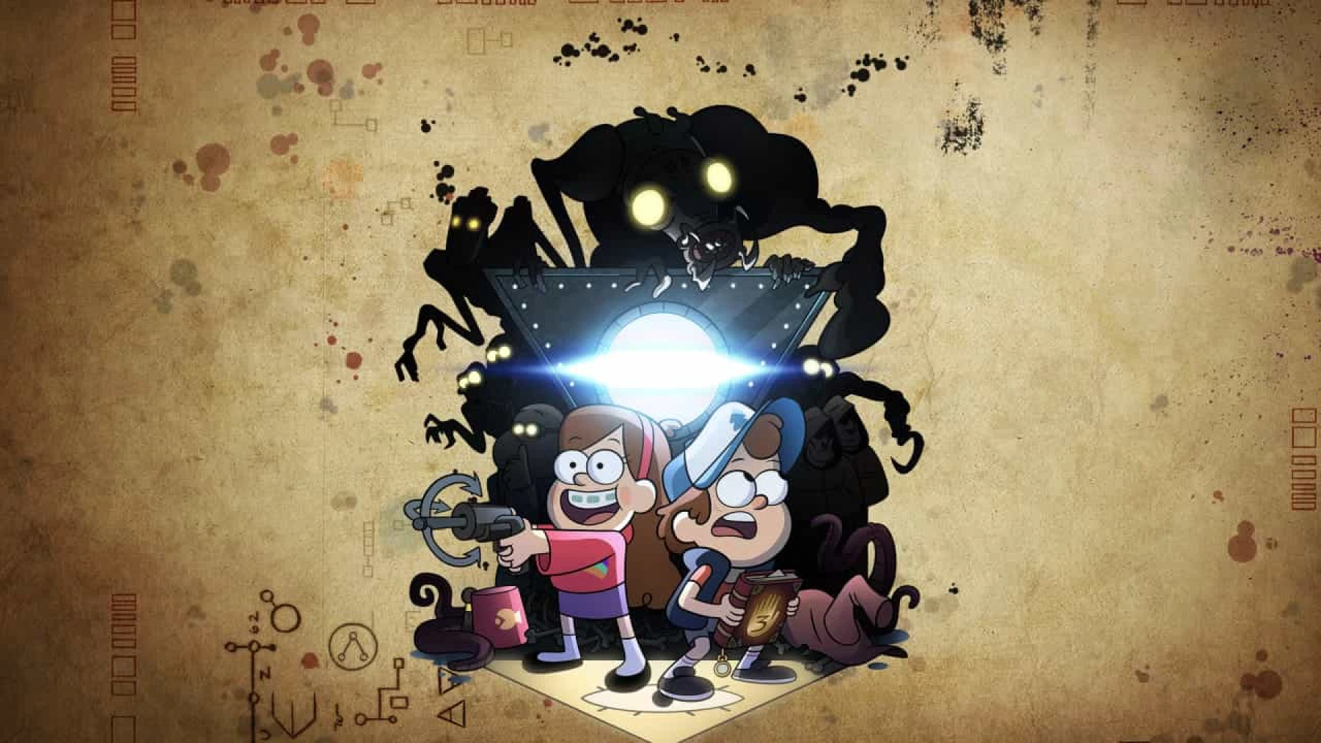 دانلود انیمیشن سریالی Gravity Falls